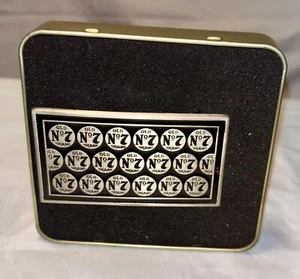 JACK DANIELS Old No. 7 Brand Pure Pewter BELT BUCKLE in Collectors Tin NEW RARE - Picture 1 of 6