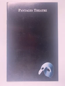 Phantom Of The Opera House Program And Flyer Original Pantages Theatre 1989 - Picture 1 of 16