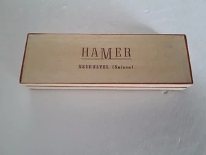 Astuccio Custodia Box Vintage Hamer Neuchatel Suizze - Picture 1 of 2