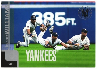 Bernie Williams 1998 Upper Deck Yankees Commemorative Jumbo 3x5 Card #169 - Image 1 of 2