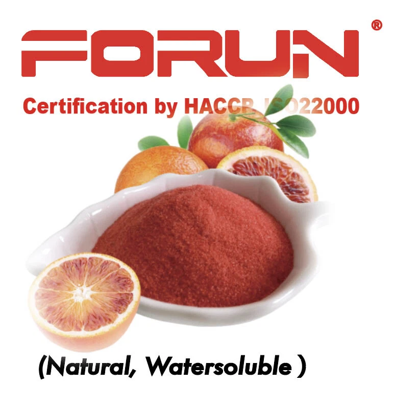 FORUN Premium Sangre Naranja Polvo - Soluble en Agua, Sabor Fuerte, Natural Foto 1 de 1