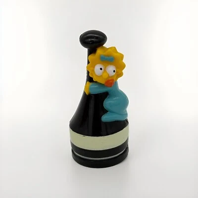 Conjunto de xadrez 3D The Simpsons Maggie The Black Pawn peça de reposição boneco 2,5" - Imagem 1 de 4