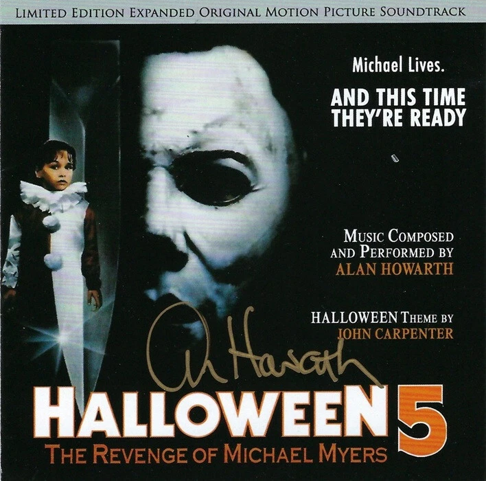 Halloween 5 The Revenge Of Michael Myers (1988) Complete Score CD / SINGED!! - Bild 1 von 1