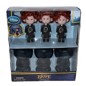 Disney Store Brave Pixar Transforming Triplets set bambola RARO NUOVO CON SCATOLA - Foto 1 di 6