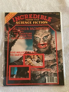 Unglaubliche Science-Fiction-Premierausgabe #1 August 1978 Poster/Pini-Interview - Bild 1 von 17