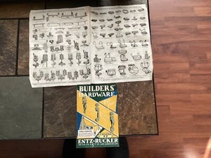 Catalogo e inserto ferramenta costruttori vintage Entz & Rucker, Los Angeles, - Foto 1 di 9