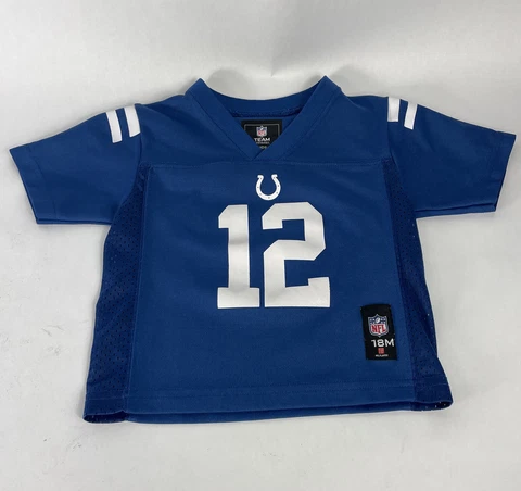 NFL Team Apparel Kids Indianapolis Colts Jersey Toddler's 18 Months Andrew Luck Cover