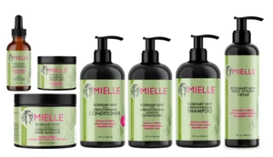 Mielle Organics Rosemary Mint Strengthening 4C Hair Care 7 pc Bundle Set Shampoo - Picture 1 of 9