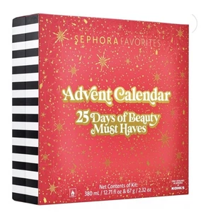 Sephora Favorites Advent Calendar 25 Days Of Beauty 2025 Holiday LIMITED Edition - Picture 1 of 3