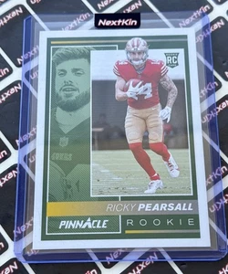 2024 Panini Encore Pinnacle Rookie Ricky Pearsall #284 49ers - Foto 1 di 2