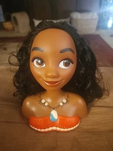 Disney Princesa Moana Estilo Cabeza Niños Juguete Por Just Play Muñeca 8” ⭐️ - Imagen 1 de 3