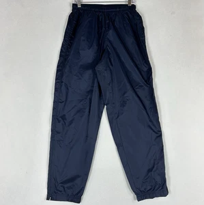 Vintage 90's Nike Side Zip Nylon Warmup Track Pants Men's Large Pockets Baggy - Picture 1 of 16