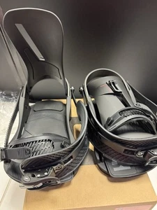 Attacchi Snowboard Union Bindings ATLAS BLACK 2025 Size L NWB - Picture 1 of 8