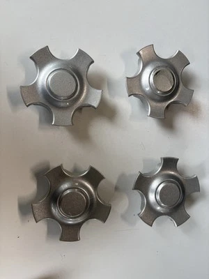 Juego de 4 tapas centrales plateadas Ford Taurus 2000-2007 16" OEM YF12-1A096-AC 3384 3583* Foto 1 de 2