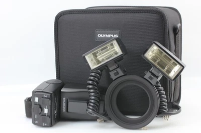 [TOP MINT] Olympus Twin Flash Set OM-E STF-22 FC-1 FR-1 SR-1 FDT-1 From Japan - Image 1 of 4