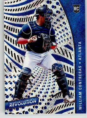 William Contreras 2021 Panini Chronicles Revolution 59 Atlanta Braves Rookie - Image 1 of 2