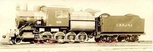 25D915 SMALL RP 1930s? CENTRAL RAILROAD OF NEW JERSEY CAMELBACK 4-8-0 LOCO #429 - Picture 1 of 1