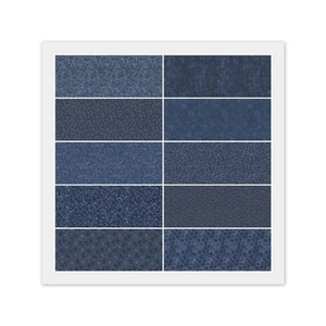 Charm Pack - 40) 5" x 5" NAVY BLUE Squares, 100% Quilting Cotton Fabric - Bild 1 von 11