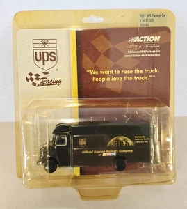 NASCAR 2001 Action Racing UPS Delivery Truck Diecast Package Limited Edition Neu - Bild 1 von 6