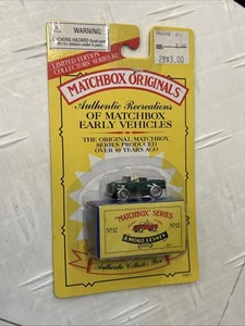 Matchbox Originals No. 12 Green Land Rover Moko Lesney 1993 New moko series III - Picture 1 of 4