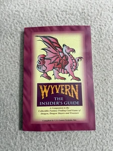 US Game Systems Wyvern CCG Wyvern - The Insider's Guide Paperback Book 1995 - Picture 1 of 4