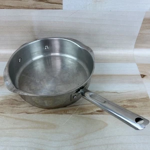 WearEver sauté skillet fry pan 9.75” Diameter Stainless Steel Double Pour Spout - Picture 1 of 15