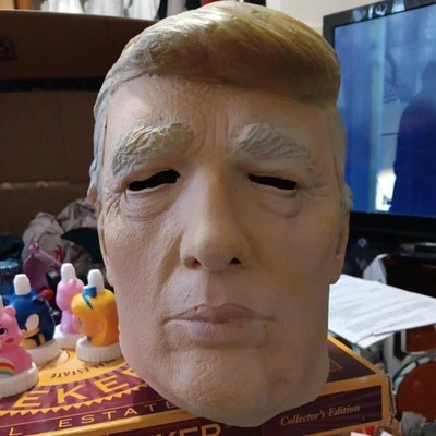 Donald Trump Mask American US President Politician Candidate Costume Accessory - Image 1 of 4