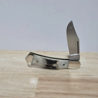 Cripple Creek Master Cutlery Buffalo Stag Handle Effingham, IL EE. UU. USADO EN EXCELENTE ESTADO Foto 1 de 4