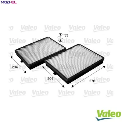 FILTER CABIN AIR 715685 FOR BMW M47D20 2.0L 4cyl 5 E39 M57D25 M51D25 M54B25 2.5L - Image 1 of 4