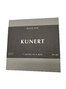 KUNERT Damen Stopper-Socken "Black Box", 7-teilig Größe 39-42 elegant - Bild 1 von 2