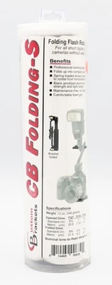 Custom Brackets CB Folding-S Camera Flash Bracket - Image 1 of 3