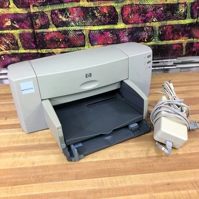 HP Deskjet 825C Standard Inkjet Printer w/AC Adapter (WORKS) - Image 1 of 4