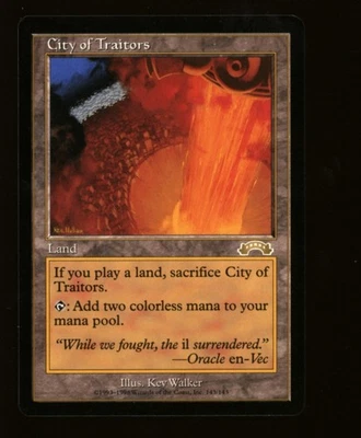 Magic MTG Exodus City of Traitors NEAR MINT NM *069 - Image 1 of 2