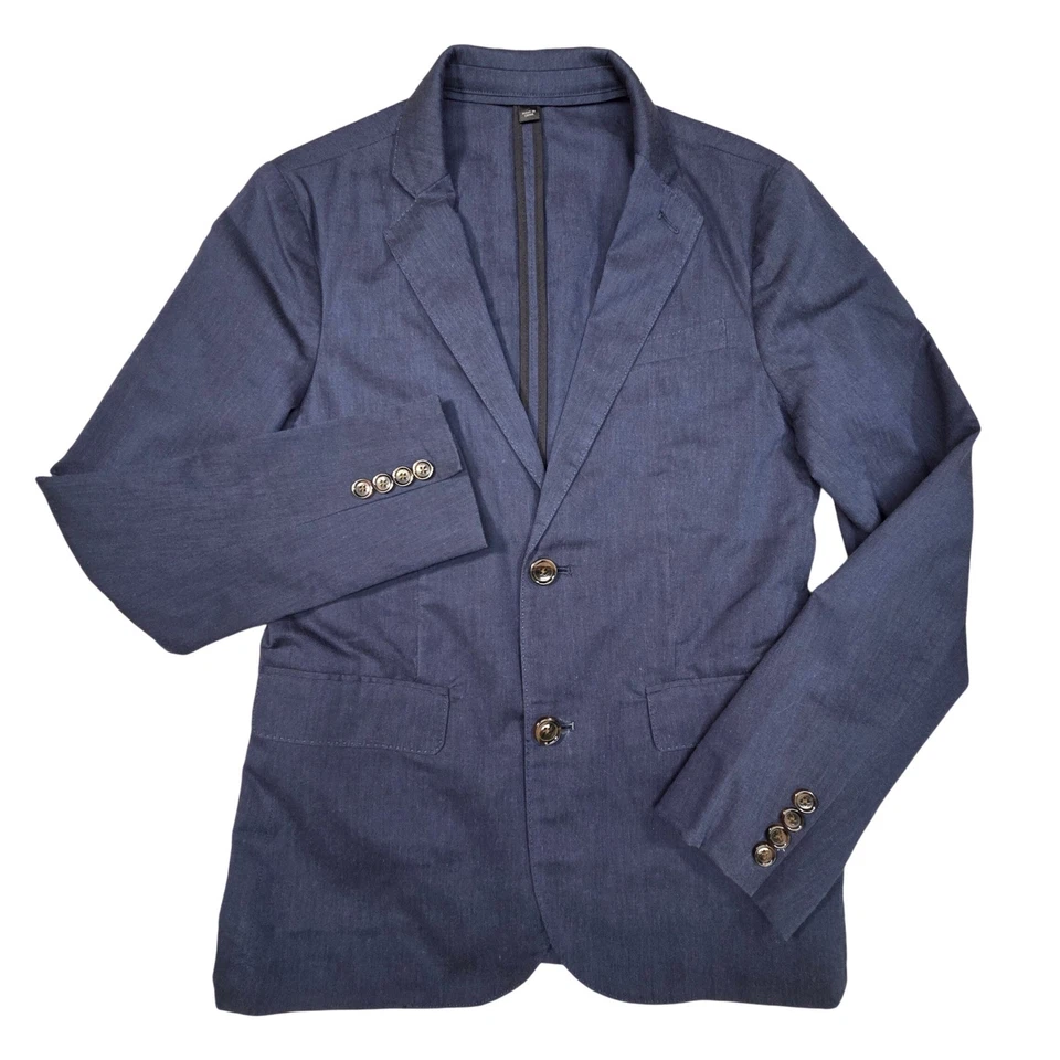Chaqueta Blazer Traje Ludlow J Crewcuts Niños Talla 14 Azul Marino Elastizado Boda Foto 1 de 4