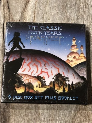 Uriah Heep Classic Rock Years Uriah Heep CD DVD Box Set 3 CD 3 DVD New Sealed - Image 1 of 4