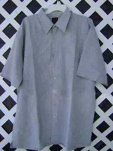 NWT big & tall SHIRT BY SQ WEAR u pick size $80+ valu LT GRAY / CLAY offic wear - Picture 1 of 3