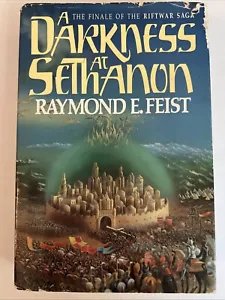 A Darkness at Sethanon By Raymond E. Feist, First Edition, 1st Printing, HC DJ - Picture 1 of 16