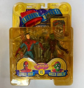 Marvel Greatest Moments SPIDER-MAN vs. Green Goblin ToyBiz 2000 NEW - Picture 1 of 1