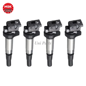 12130148594 For Mini Cooper Countryman Paceman 1.6L 4 pcs OEM NGK Ignition Coil - Picture 1 of 7