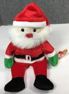 Ty Beanie Babies Santa, 1998 PE Pellets, New with Tags - Picture 1 of 7