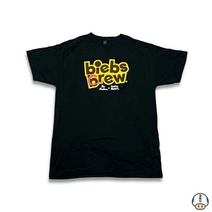 Justin Bieber x Tim Hortons T-Shirt Herren Large schwarz Biebs Crew Grafik Tee - Bild 1 von 5