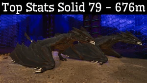 ARK Survival Ascended PvE estadísticas superiores sólido 79 Lightning Wyvern 676 m PC/XBOX/PS5 - Imagen 1 de 15