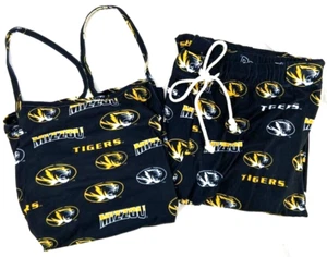 NEW Mizzou Missouri Tigers Concepts Sport Pajamas Set Tank Top Pants Women's M - Picture 1 of 8