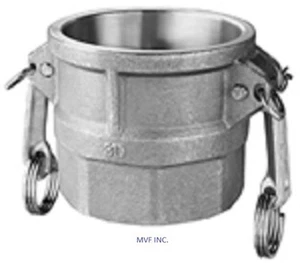 2" Type D Camlock Female Coupler x Female NPT Aluminum Hose Fitting D200IAL - Picture 1 of 3