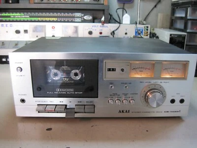 PIASTRA A CASSETTA   AKAI   CS-702D    USATA VINTAGE - Immagine 1 di 2