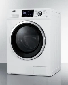 Summit 24" Wide Certified 110-120V Front-loading Washer with 15 Wash Programs - Picture 1 of 5