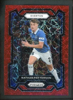 2023-24 NATHAN PATTERSON 36/49 PANINI PRIZM PREMIER LEAGUE VELOCITY RED - Image 1 of 2