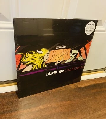 Blink 182 - California 1st Press White Opaque 180g Color Vinyl LP Sealed OOP - Image 1 of 4
