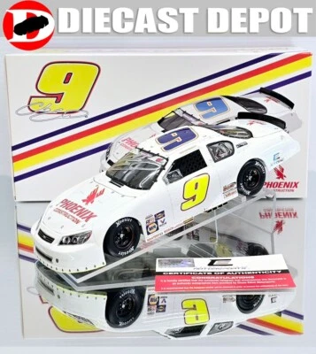 Autografiado Chase Elliott 2020 Snowball Derby Phoenix Construcción 1/24 Acción Foto 1 de 4