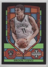 2013-14 Panini Innovation Stained Glass Brook Lopez #55